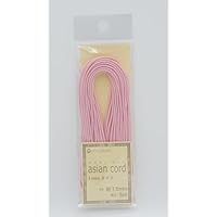 Merchen Art Asian Cord 0.04 inch (1 mm) Color 724 Vermilion 16.4